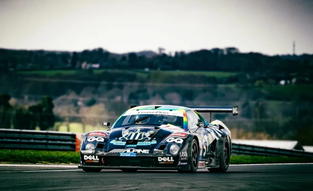 lister storm race car gtm 002 at donington park